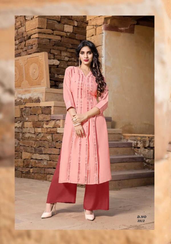 Yami Reshami 2 Viscose Fancy Kurti With Bottom Set Online 